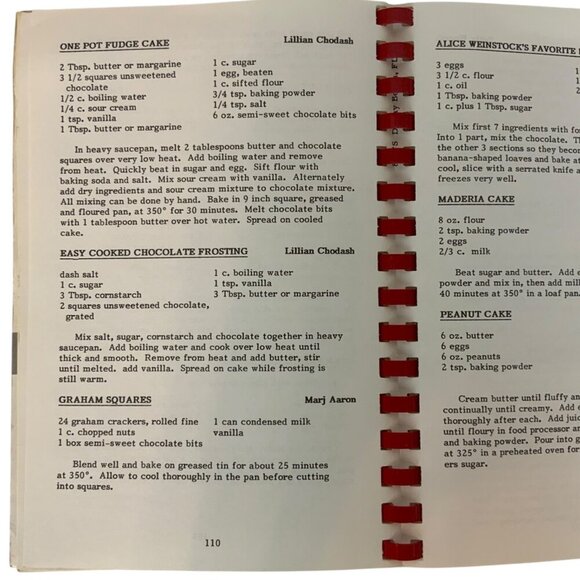 Kulanu Cooks With Temple Sinai Cookbook Palm Beach County FL 1986 Spiral Bound - Picture 10 of 12